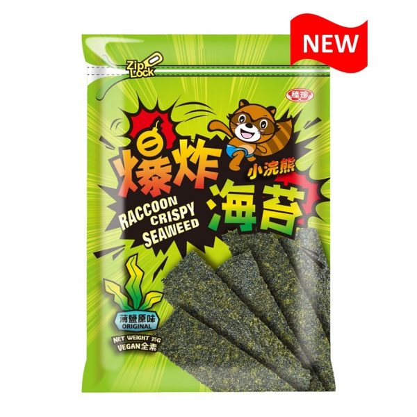 【小浣熊】爆炸海苔 薄鹽原味